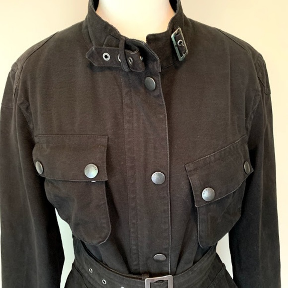 Ted Baker London Black Utility Jacket M - Picture 2 of 11
